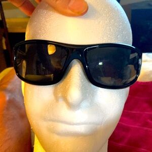 Suncloud impulse polarized blk wrap sunglasses